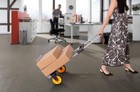 A1 Compact Folding Hand Truck And Dolly With Capacity Of 264lbs   Aluminum Heavy