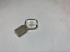 Vintage Clear Glass Bottle Stopper