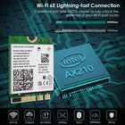 Wifi 6e Tri-band Intel Ax210 Ax5400 Wireless Network Card Bluetooth 5 3 Adapter