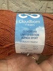 Cloudborn Fibers Yarn 50g 100  Baby Alpaca Wool Sport  50-014 Autumn Heather