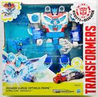 Transformers Power Surge Optimus Prime Action Figure 2015 Hasbro B7066