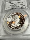 2019 P Pcgs Pr70 Dcam Australia Kangaroo High Relief  1 Coin Magnum Opus