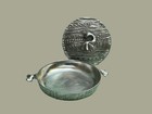 Large Unused Vintage Don Drumm Brutalist Lidded Casserole