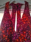 Vintage 60 s Aloha Hawaiian Long Sundress  Psychedelic S