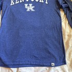 Colosseum Ncaa University Of Kentucky Men   s  Blue Long Sleeve Team Top Size S