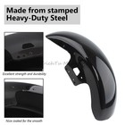 Vivid Black Short Front Fender Show Front Fit For Harley Touring Flhxse Fltrxse