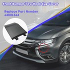 6400l364 Front Bumper Tow Hook Eye Cover Cap Compatible With Outlander Es Gt