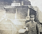 Wwi German Feldpost Postcard Soldier   Military Truck 1917 Fernsprech Abt 15