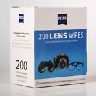200ct Pack Zeiss Pre-moistened Lens Wipes Cleaning For Eye Glass Lenses Sunglass