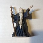 Vtg Westland Wizard With Staff And Crystal Ball Figurine 6 5   332 Statue Dme