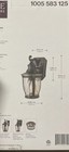 Home Decorators Mccarthy 1-light Bronze Motion Sensing Outdoor Wall Lantern New