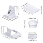 Child Safety Magnetic Cabinet Locks 6 Pack 2 Keys Baby Proofing Magnetic Drawer
