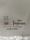 Vintage Hotel Tropicana Room Service Menu