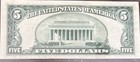  5 Red Seal Star Note  13652486 Series 1953 C