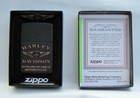Harley Davidson   110th Anniversary Zippo Lighter New In Box Black Crackle 