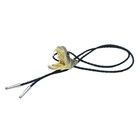 Authentic Taxidermy Rattlesnake Head Bolo Necktie Western Cowboy Snake Neck Tie