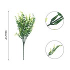 24pcs Faux Eucalyptus Plants 13  Artificial Shrubs Greenery Outdoor Anti-uv