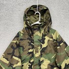 Vintage Us Army Ecwcs Parka Jacket Mens Xl Woodland Camo Gore-tex Usgi Military