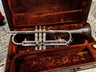 Olds Super Star Ultra Sonic Silver Bb Trumpet Fullerton All Original Case 7c 3c