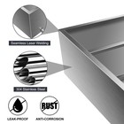 Maple Syrup Boiling Pan Stainless Steel Sap Evaporator W valves For Home Outdoor