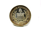 1861 Half Dollar Restrike Coin Confederate States Of America Civil War Csa Toned