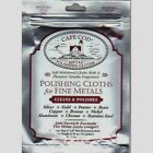 Cape Cod Metal Polishing Cloths 1 Package Of 2   88821  New