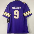 Jj Mccarthy  9 Football Jersey Embroidered Blue  Size s-4xl