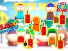 5- Cartman Stan Butters Kyle Kenny Minifigure Southpark Lego South Park Figures