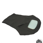 Convertible Soft Top W heated Glass Window Black For Volkswagen Beetle 2003-2010