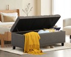 51  Ottoman Storage Benches  30 Gallons End Of Bed Storage Bench