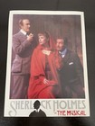 Sherlock Holmes The Brochure Cambridge Th  atre 1989 The Musical Leslie Bricusse