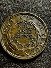 1837 Ht-293 Merchants Exchange Not One Cent For Tribute Hard Times Token Xf