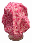 Handmade Pink Flamingo Print Bouffant Medical Scrub Cap Hat Cotton One Size