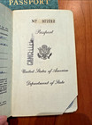 Vintage  Lot Of 3 Cancelled State Department Passports Korea Stamps 1950s 60s