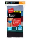 Hanes Men s No Ride Up Briefs 6 Pack Comfortsoft Waistband Tagless Underwear