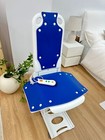 Electric Chair Lift  Floor Lift adjustable Height  Blue 300 Lbs