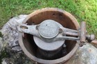 Vtg Alaska Freezer Hand Crank Ice Cream Maker Wood Bucket Metal Canister Dasher