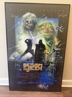 Return Of The Jedi Autographed Movie Poster Hamill  Fisher  Baker  And More  Coa