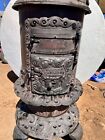 Antique 1906 Round Oak Wood Burning Stove Model E16