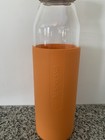 Nespresso Collections     Reusable Glass Water Bottle - Orange