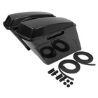 5  Extended Hard Saddlebags Saddle Bags W  Lids Fit For Harley Touring 1993-2013