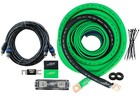 1 0 Ga Awg Amp Kit 1 0 Ga Big 3 Upgrade Green Black Sky High Car Audio Bundle