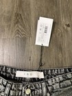 Iro Men   s Gray Acid Wash Skinny Slim Fit Denim Jeans 5-pocket Button Zip