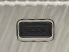 Tumi For Delta Amenity Travel Bag Hard Shell Toiletry Kit Case Gray 6 x4 
