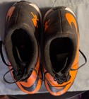 Nike Hypervenom Orange Black Men Football Or Soccer Cleats Us Size 10  Used