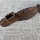 Vintage Shoemaker Warranted Cast Iron Cobbler Shoe Repair Stand And 3 Shoe Molds
