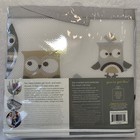 Breathablebaby Breathable Mesh Liner Crib     Classic Collection     Gray Owls