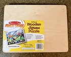 Melissa   Doug Wooden Kids Jigsaw Puzzle    construction Site     12 Piece 