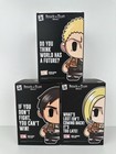 Yume Attack On Titan Dznr Designer Toy Eren  Reiner   Annie New -set Of 3-