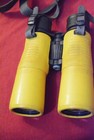 Minolta Weathermatic Binoculars 10x42 Wide 6 5   Multi-coated Yellow Rubber Armor